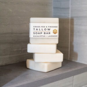 Eucalyptus & Lavender Tallow Soap Bar - Image 4
